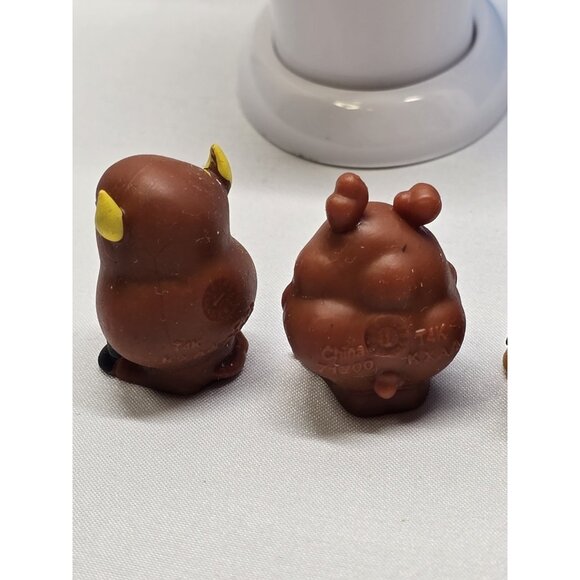 Poopeez Lot Outhouse,Toilet Paper Container, Toilet And Seven Figures - Picture 12 of 16